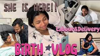 Labor  Delivery of baby  birth vlog Our pregnancy journey കുഞ്ഞിമണി വന്ന vlog Kaippans [upl. by Clo]