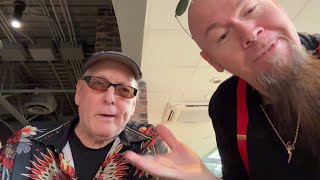 Binions Liquor Up Saloon and lunch with Rick Nielsen from CHEAP TRICK [upl. by Cattan418]