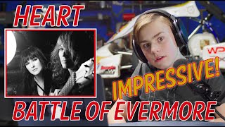 UBELIEVABLE Heart Reaction to Battle of Evermore Live  Kid Reacts to Led Zeppelin Cover heart [upl. by Enirual]