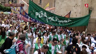 DIRECTO LA 8 SORIA  BAJADA DE PEÑAS Y CONCIERTO DE LA BANDA LUNES DE BAILAS [upl. by Nigem]