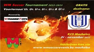 Tournoitournooi u12 KFC Strombeek mardidinsdag 1 novembrenovember 2022 \ FC Strombeek 1932 [upl. by Aikcin]