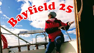 Bayfield 25 sailing Lake Winnipeg S1 E2 [upl. by Adnouqal]