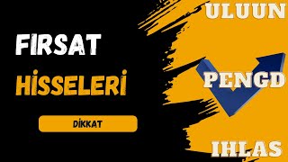 FIRSAT HİSSELERİ ULUUN IHLAS PENGD 3 HİSSE DESTEK NOKTASINDAborsa bist100 trading [upl. by Hallagan]