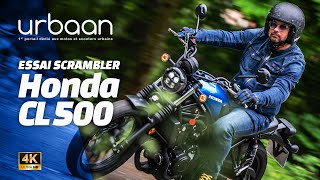 Essai scrambler Honda CL500  2024  urbaanews [upl. by Soneson]