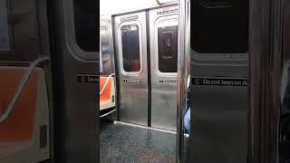 R68As 5168 door chime on uptown B from Brighton Beach to Ave M [upl. by Aerua]