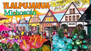 EL PUEBLO MÁGICO MEXICANO DONDE LA NAVIDAD ES ETERNA TLALPUJAHUA DE RAYÓN  MICHOACÁN [upl. by Maryann]