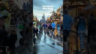 WDW MARATHON rundisney magickingdom disneyvlog wdwmarathon runningvlog marathonrunning run [upl. by Pietrek]