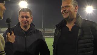 Camiel Jager en Ronald Lieftink na winst op Inschoten [upl. by Schifra535]