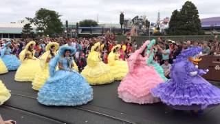 Disney Easter Parade at Magic Kingdom theme park 2014 [upl. by Natsrik]