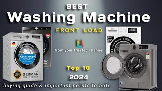 Best Washing Machine 2024  Best Front load washing machine 2024 [upl. by Dickerson]