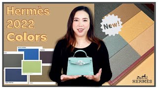 BEST NEW HERMÈS COLORS 2022  2 New Neutral Color Tones  My First Luxury [upl. by Yrolam]