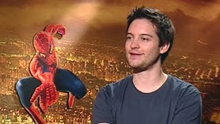 Spider Man 2 Tobey Maguire Interview  ScreenSlam [upl. by Neelloc]