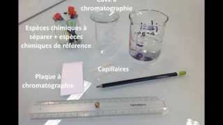 Présentation de la Chromatographie sur Couche Mince CCM [upl. by Topping]