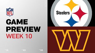 Pittsburgh Steelers vs Washington Commanders  2024 Week 10 Game Preview [upl. by Eninaj]