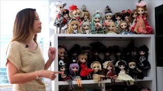 Angies Pullip Collection and Doll Room Tour [upl. by Allebara]