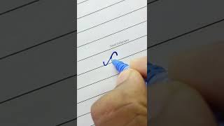 How to write Letter Q in Calligraphy shorts satishcalligraphy calligraphy [upl. by Eerolam]