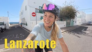 Took my gravel bike to Lanzarote to FIND MY MOJO [upl. by Hymie]