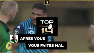 TOP 14  Les échanges 𝗮𝗿𝗯𝗶𝘁𝗿𝗲𝘀 ⚡ 𝗷𝗼𝘂𝗲𝘂𝗿𝘀 sont souvent savoureux voici un bestof de la saison  😅 [upl. by Orose946]