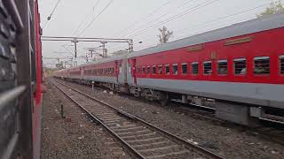 12956 JP MMCT parallel run with 22943 INDB DD SF Exp [upl. by Ilahtan]