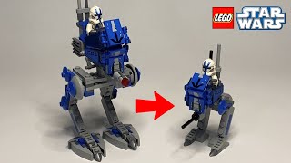 Lego Star Wars 75280 Alternate Build  501st ATRT MOC Tutorial [upl. by Dickenson]