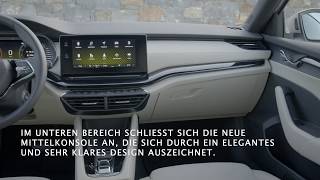 Der neue ŠKODA OCTAVIA  Instrumententafel mit verschiedenen Ebenen [upl. by Odnamra400]