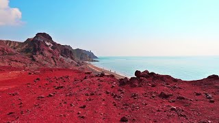 Silver Beach amp Red Beach Hormuz Island Iran [upl. by Harrow]