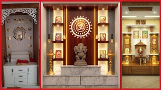 Latest 60 Pooja room design for small housesmandir design for housewooden mandir design [upl. by Sloan]