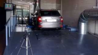 Skoda Superb 36 V6 Soundtest mit klappenAbgasanlage von HMSTuning [upl. by Mctyre]