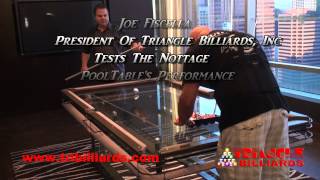 Triangle Billiards Delivers A Nottage Glass Top Pool Table Short Version [upl. by Sparky]