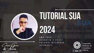 Como utilizar SUA 2024 Tablas Infonavit movimientos afiliatorios y Prima de RT [upl. by Akimas]