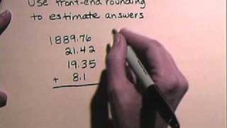 Addition and Subtraction of Decimals  wwwatcmathprofcom [upl. by O'Shee]