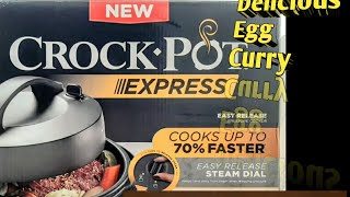 CrockPot Express Easy release pressure cooker UnboxingReviewNo Tongs needed [upl. by Lachlan]