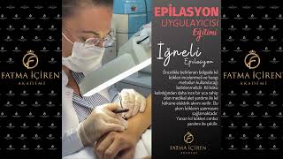 EPİLASYON EĞİTİMİ 6 İĞNELİ EPİLASYON [upl. by Novyak]