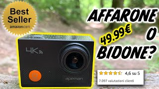 APEMAN Action Camera A77 affarone o bidone [upl. by Mahmoud]