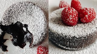 I Made Chocolate Lava Cake at Home  Surprisingly Easy and Tasty [upl. by Mirth251]