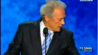 The Best Of Clint Eastwoods Surreal Convention Speech [upl. by Sitoeht]