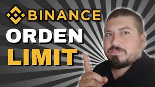 Tipos de Ordenes Binance  Limite [upl. by Shanley9]