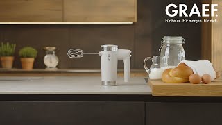 GRAEF Hand mixer HM508  Product video [upl. by Edmee51]