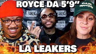 SHEESH 🔥  Royce Da 59quot Freestyle W The LA Leakers REACTION [upl. by Gwenny766]