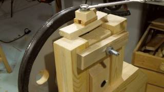 Bandsaw wheel mounts [upl. by Alemat124]