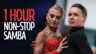 1 HOUR NONSTOP SAMBA MUSIC MIX  Dancesport amp Ballroom Dance Music [upl. by Spearing]