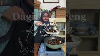 Daging Goreng Kicap [upl. by Attennot]