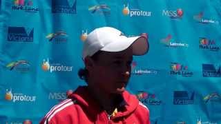 Traralgon Futures Winner  Ash Barty [upl. by Harifaz]