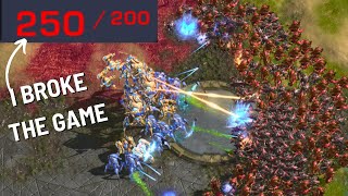 I Built a 250 Supply Zerg Army [upl. by Jamila]