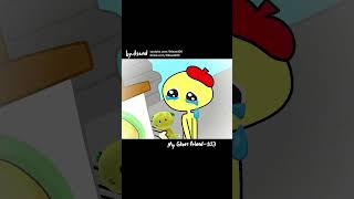 103  Bob crying while sleeping😴👻👻  myghostfriend animation shorts dsand anime cute [upl. by Anawak669]