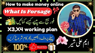 Forsage Busd Plan by Ali Sher  what is forsage  how to earn money in forsage [upl. by Mazel667]