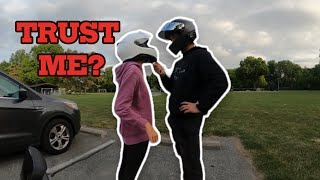 How to get a girls number with a motorcycle [upl. by Fanning]