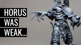 CONVERTING HORUS ASCENDED  WARHAMMER 40k  Red Corsairs  The Badab Wars [upl. by Nohsyt]