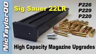 Sig Sauer Hi Capacity Magazine Upgrade Install Instructions [upl. by Peisch639]