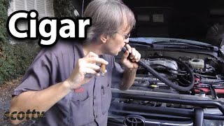 How to Find Vacuum Leaks With a Cigar Life Hack [upl. by Khan]